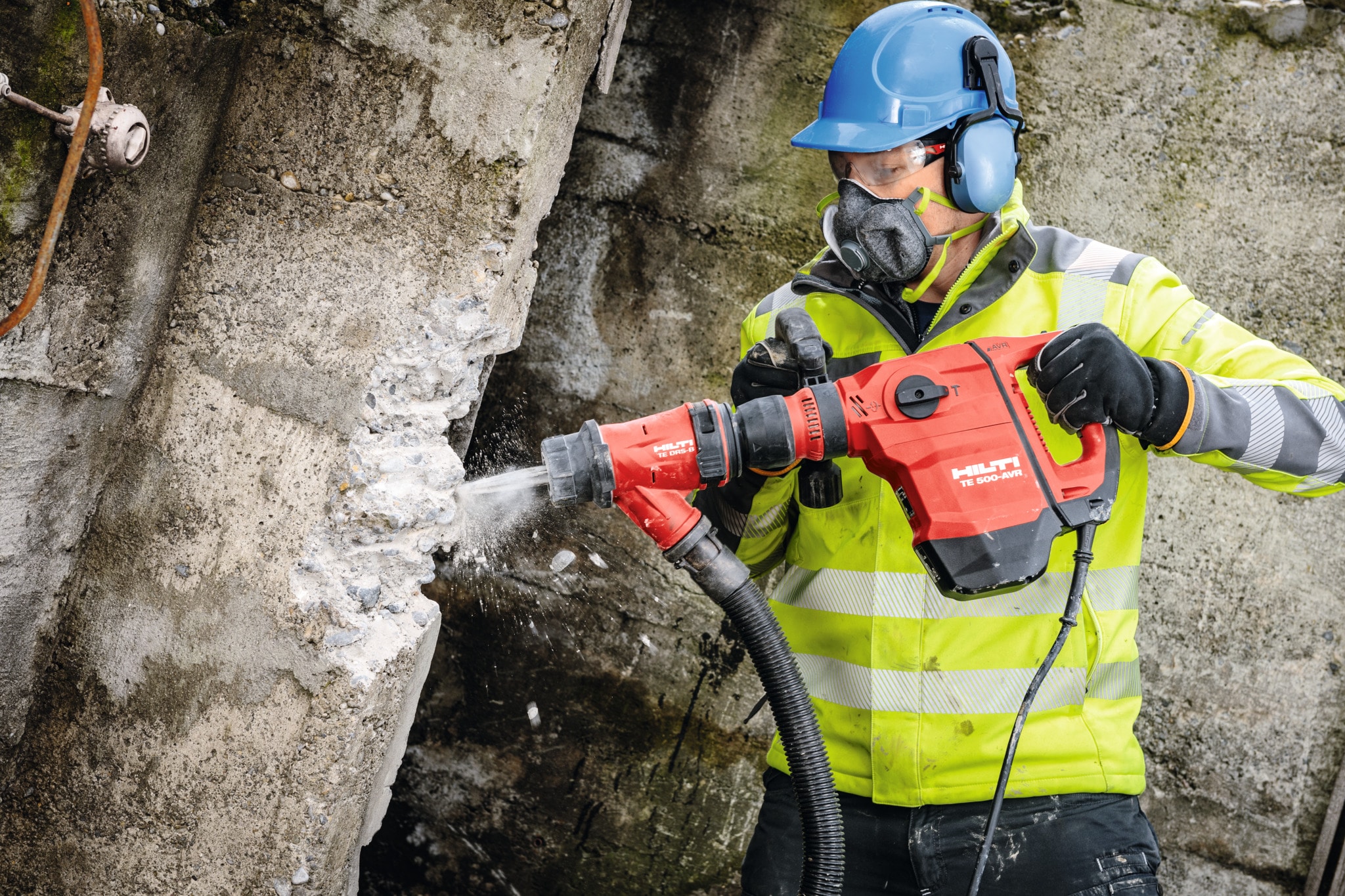 Cómo reducir el polvo aplicando el principio STOP - Hilti España