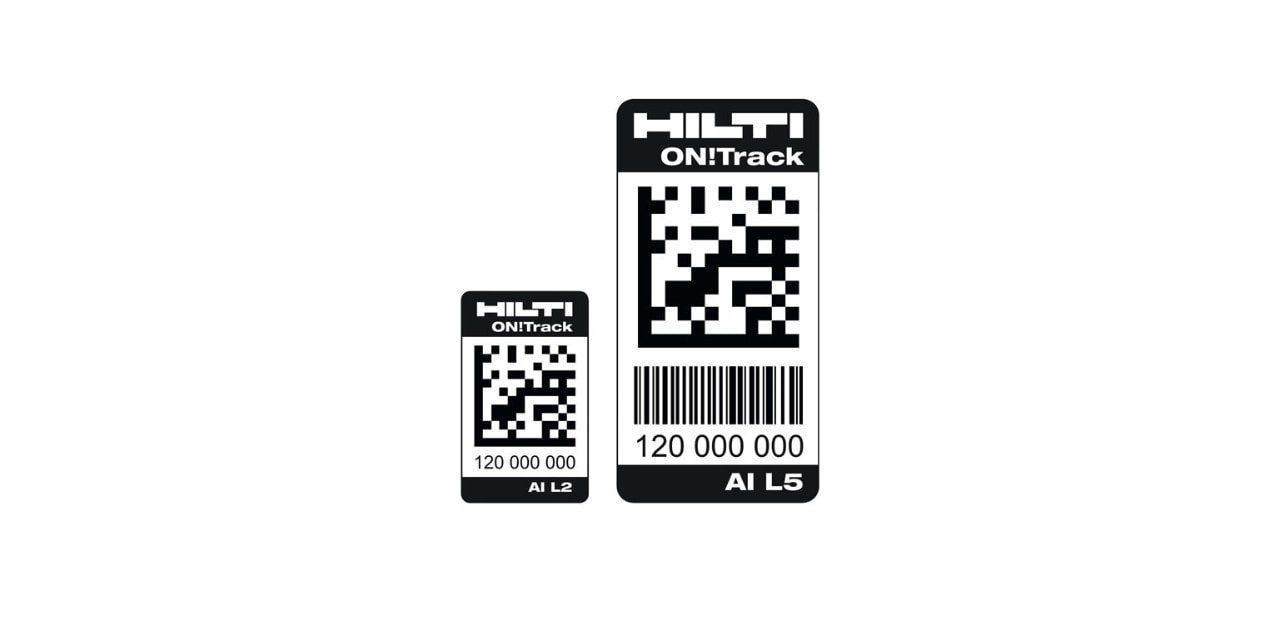 AI L5 Sticker, Barcode