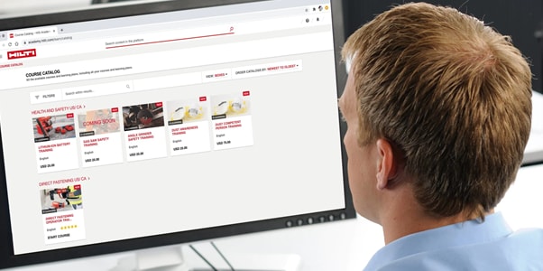 Cursos de formación profesional Hilti